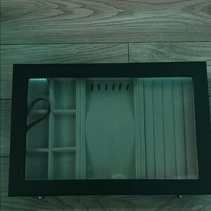 Black Jewelry Organizer Box